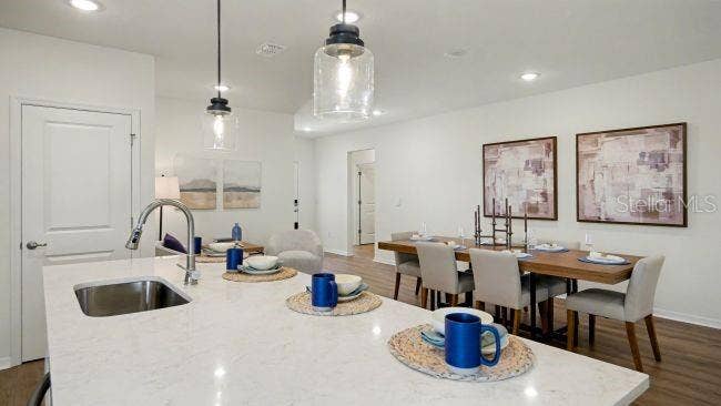 Model home - actual features may vary.