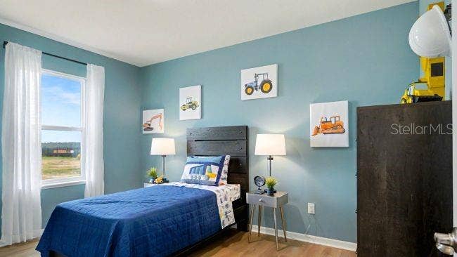 Model home - actual features may vary.