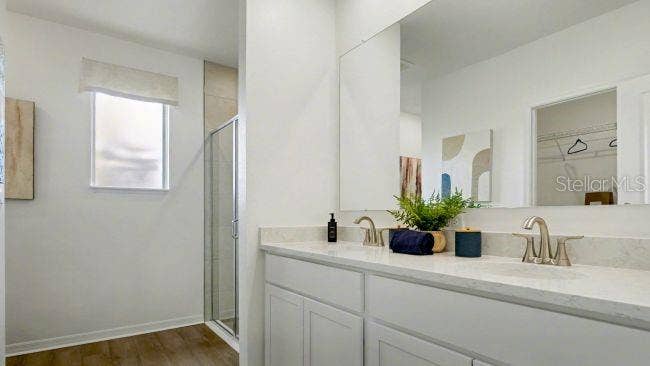 Model home - actual features may vary.