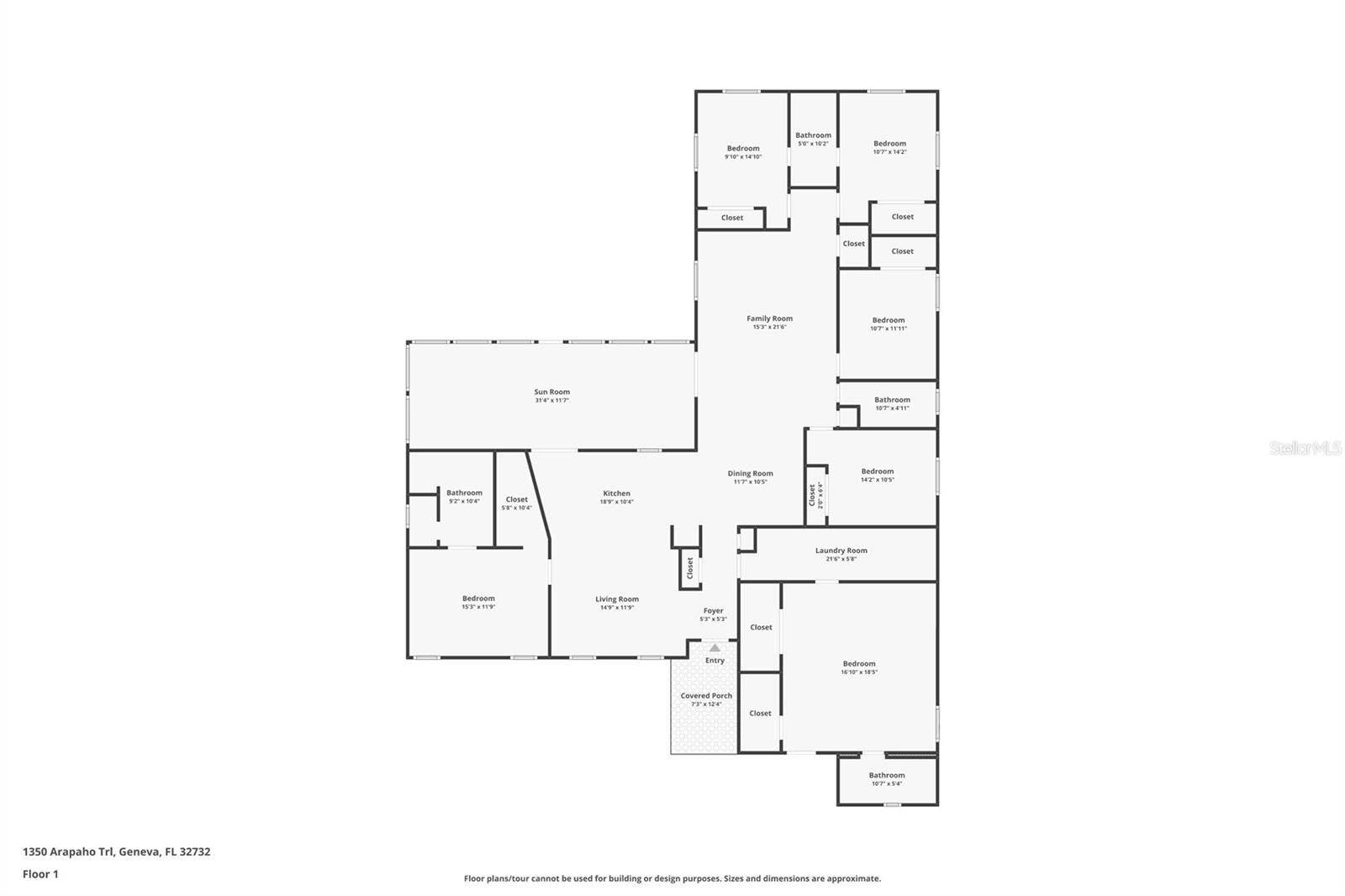 1350 ARAPAHO TRAIL, Geneva, FL 32732 1350 ARAPAHO TRAIL, Geneva, FL 32732