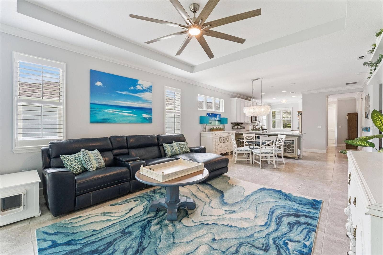 1305 HAYTON AVE., Deland, FL 32724 View of the Great Room, Dining & Kitchen areas