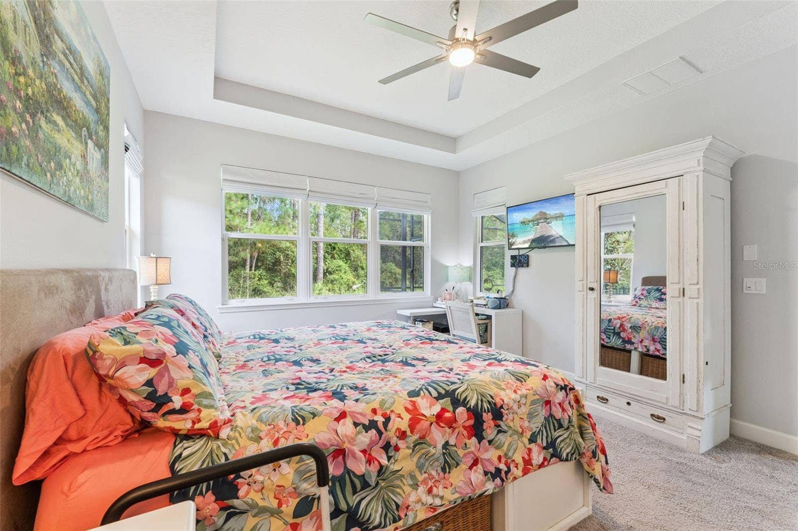1305 HAYTON AVE., Deland, FL 32724 Primary Bedroom w/ a conservation area view