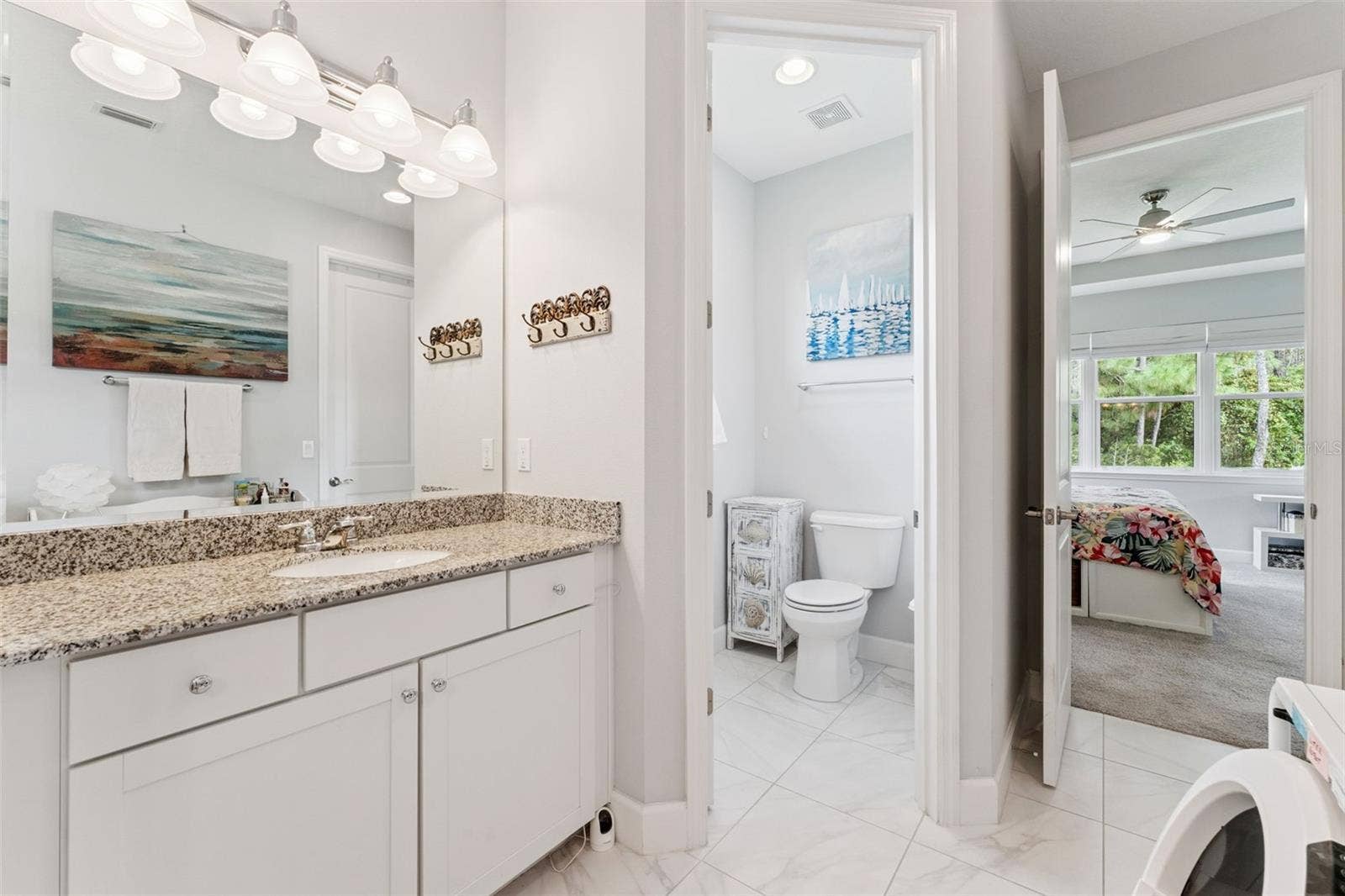 1305 HAYTON AVE., Deland, FL 32724 Primary Bathroom w/ door to bedroom