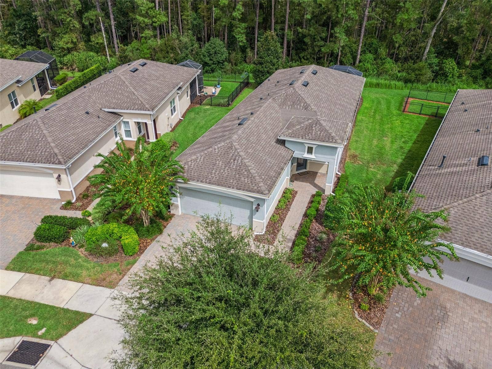 1305 HAYTON AVE., Deland, FL 32724 Aerial view from the front of the Home