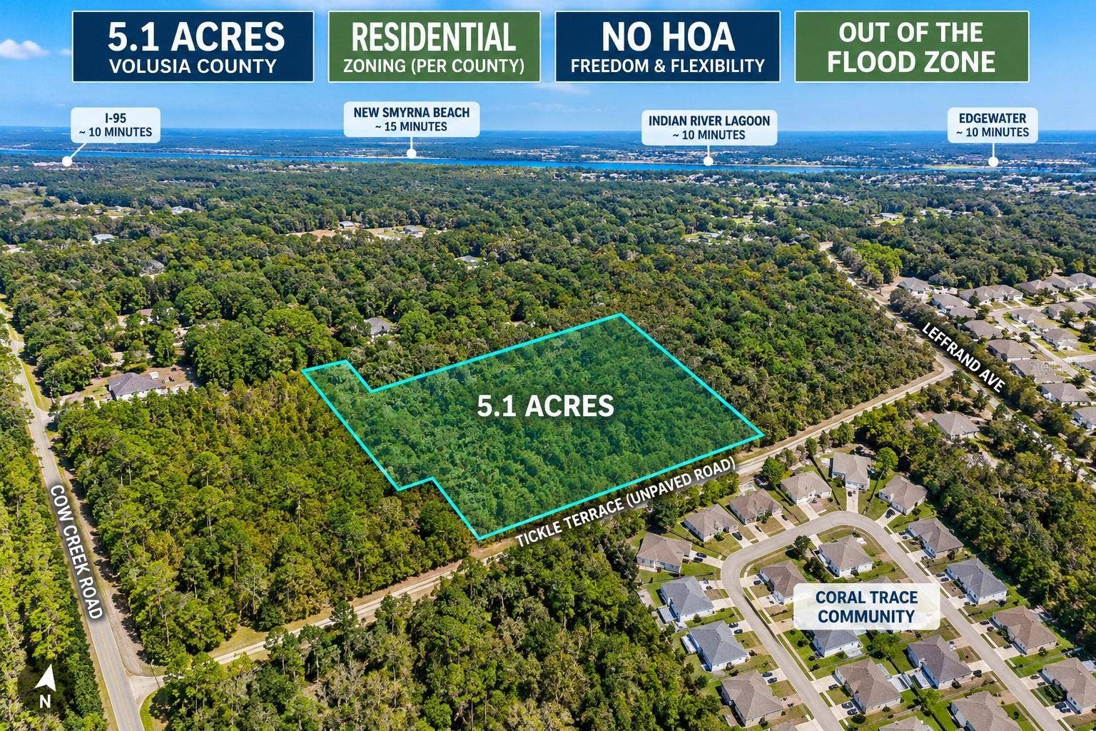 3270 TICKLE TERRACE, Edgewater, FL 32132 3270 TICKLE TERRACE, Edgewater, FL 32132