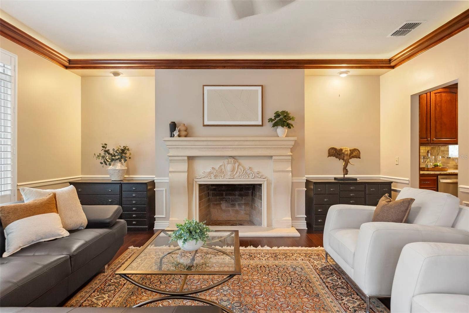 Family Room & Fireplace #2