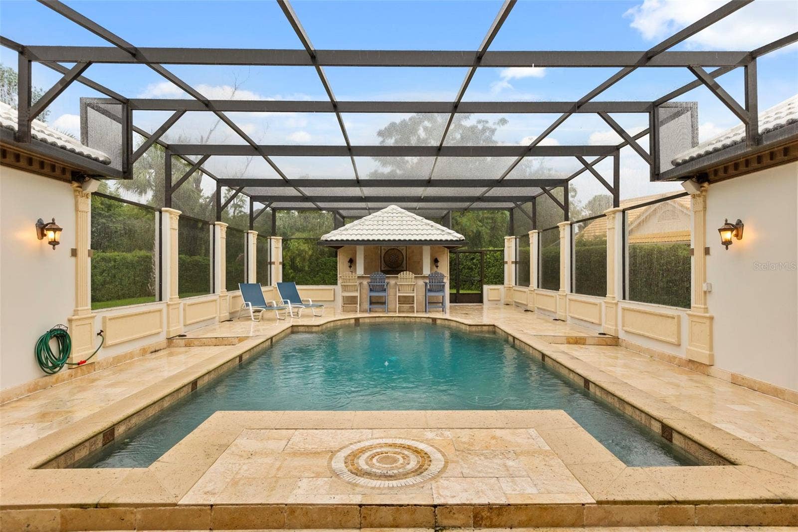 Screened Courtyard Pool