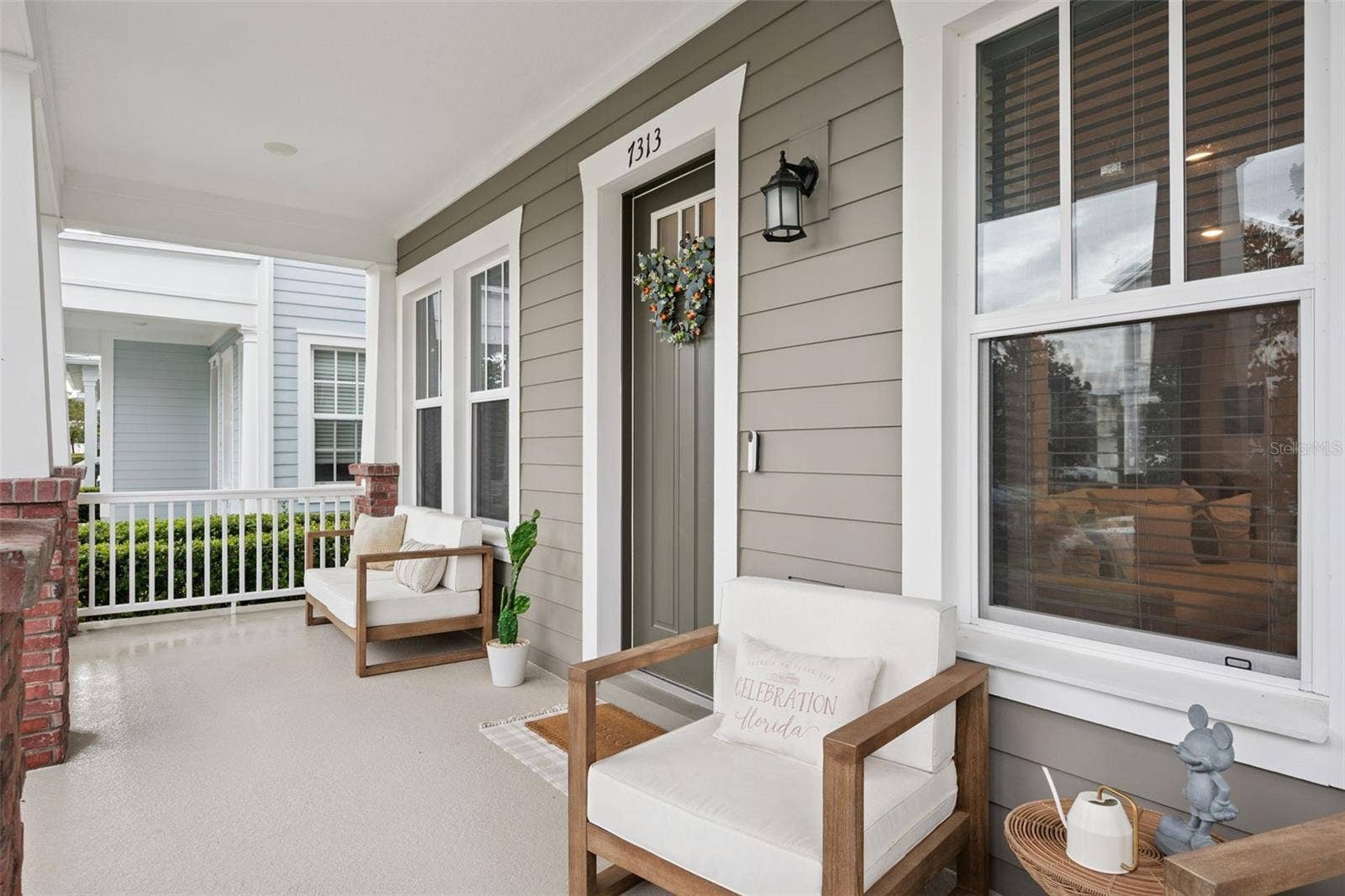 7313 TIDEPOOL PLACE, Celebration, FL 34747 Covered Front Porch