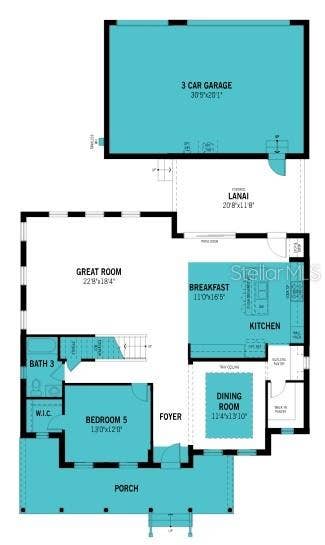 1773 SALTWATER BEND, Celebration, FL 34747 Island Village Lot 367 First Floor with Included Upgrades