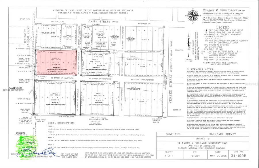 Property photo for MARCUS DRIVE, Greenwood, FL
