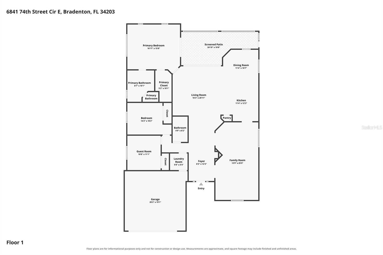 6841 74TH STREET CIRCLE E, Bradenton, FL 34203 6841 74TH STREET CIRCLE E, Bradenton, FL 34203