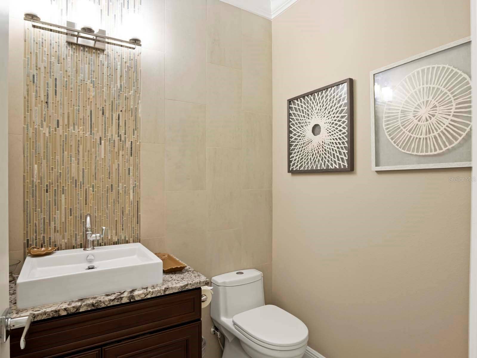 Upstairs Half Bath