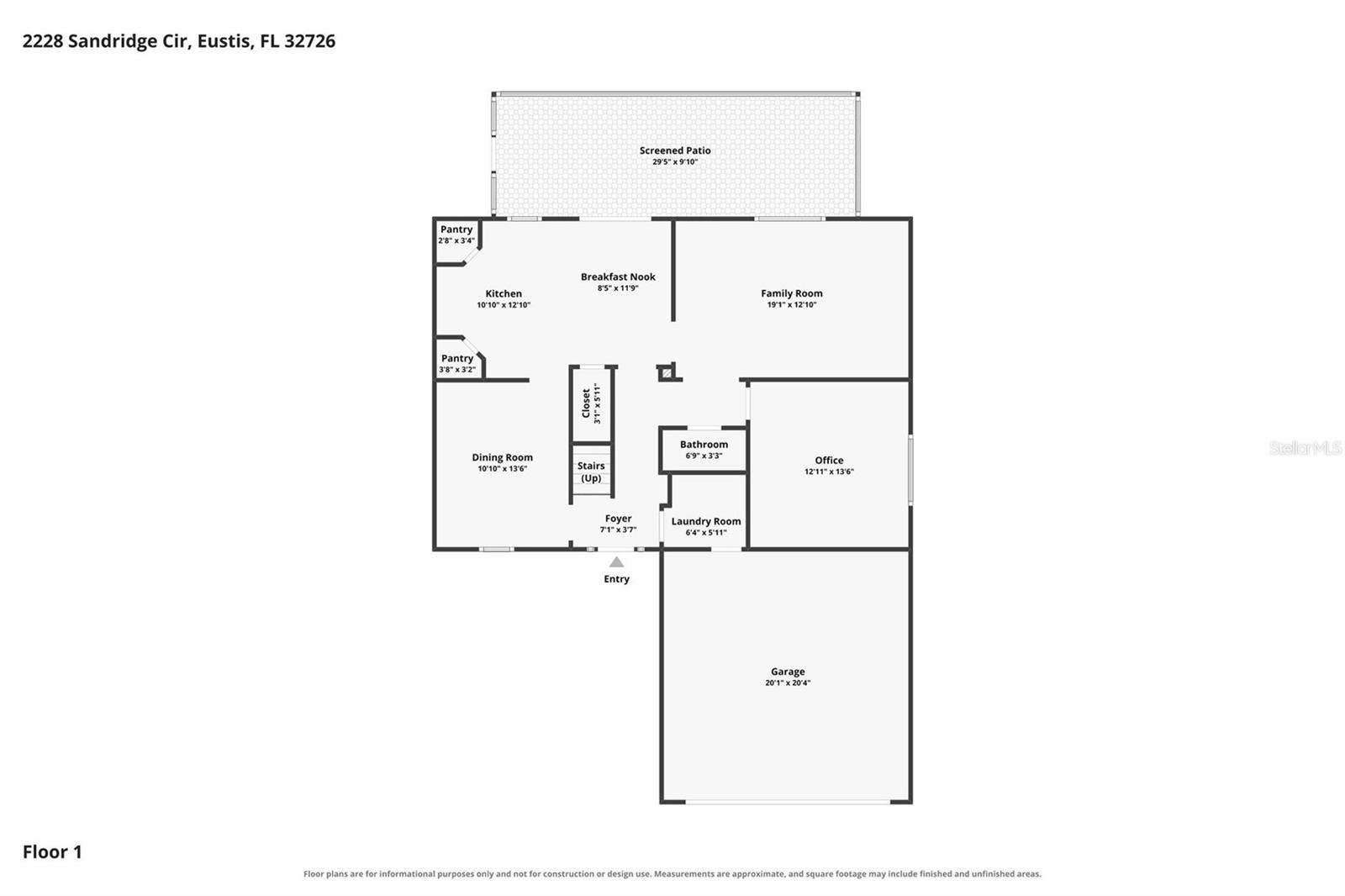 2228 SANDRIDGE CIRCLE, Eustis, FL 32726