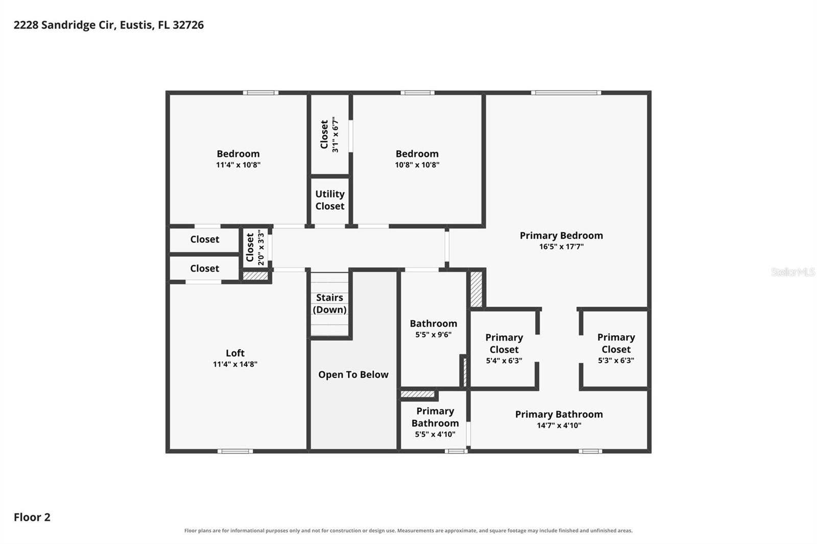 2228 SANDRIDGE CIRCLE, Eustis, FL 32726