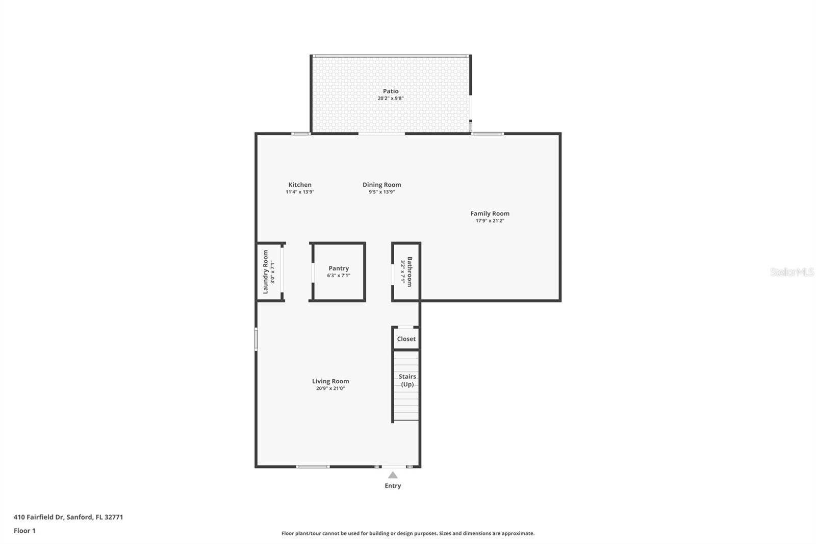 410 FAIRFIELD DRIVE, Sanford, FL 32771