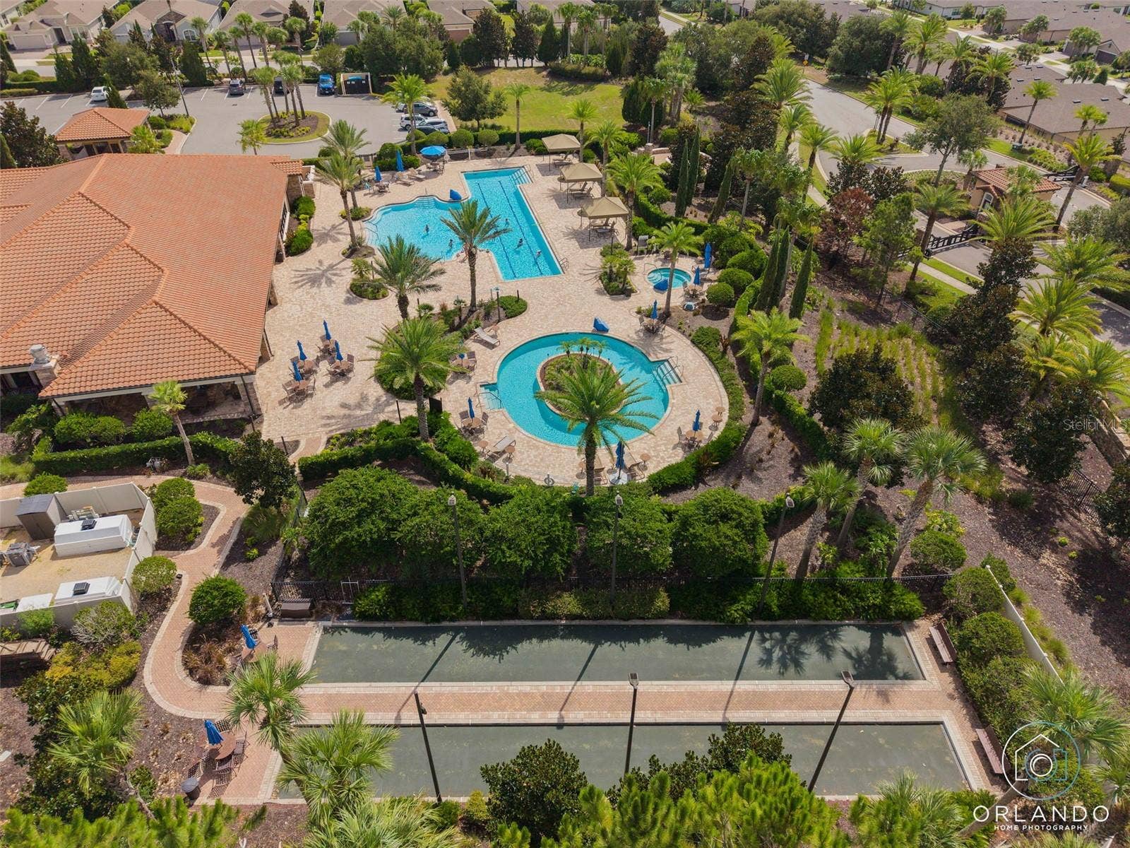 1038 TIMBERVALE TRAIL, Clermont, FL 34715 Esplanade at Highland Ranch Overhead Amenities View