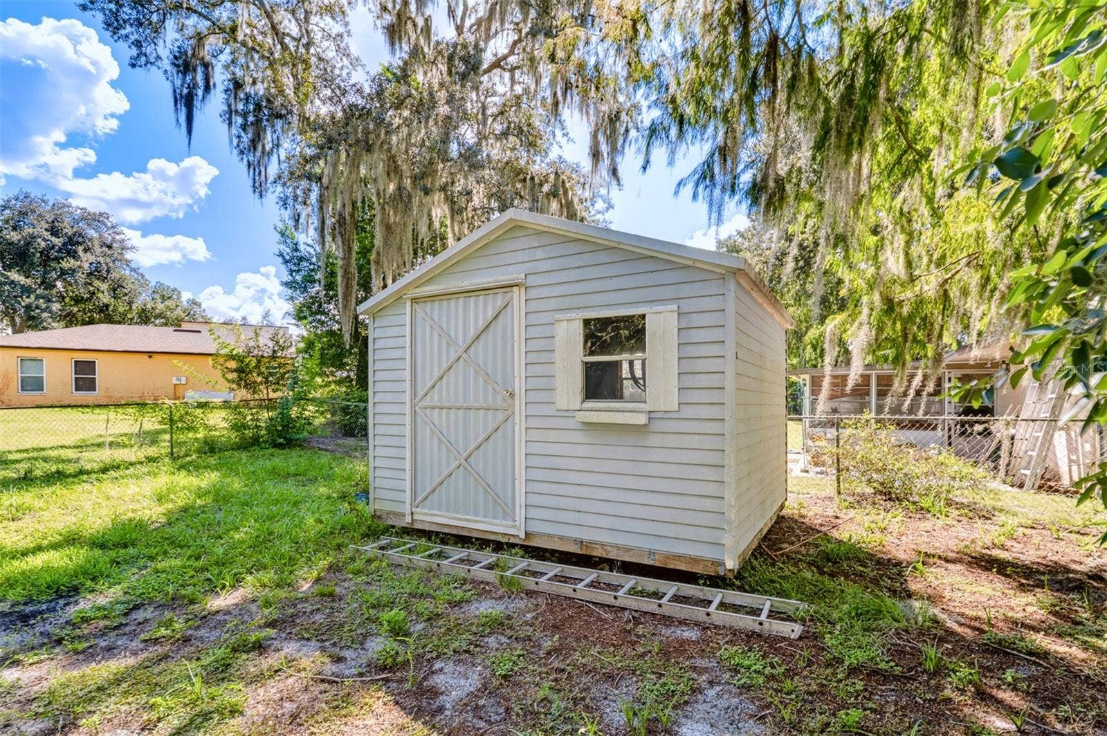 135 CORTEZ COURT, Winter Springs, FL 32708 Rear yard shed