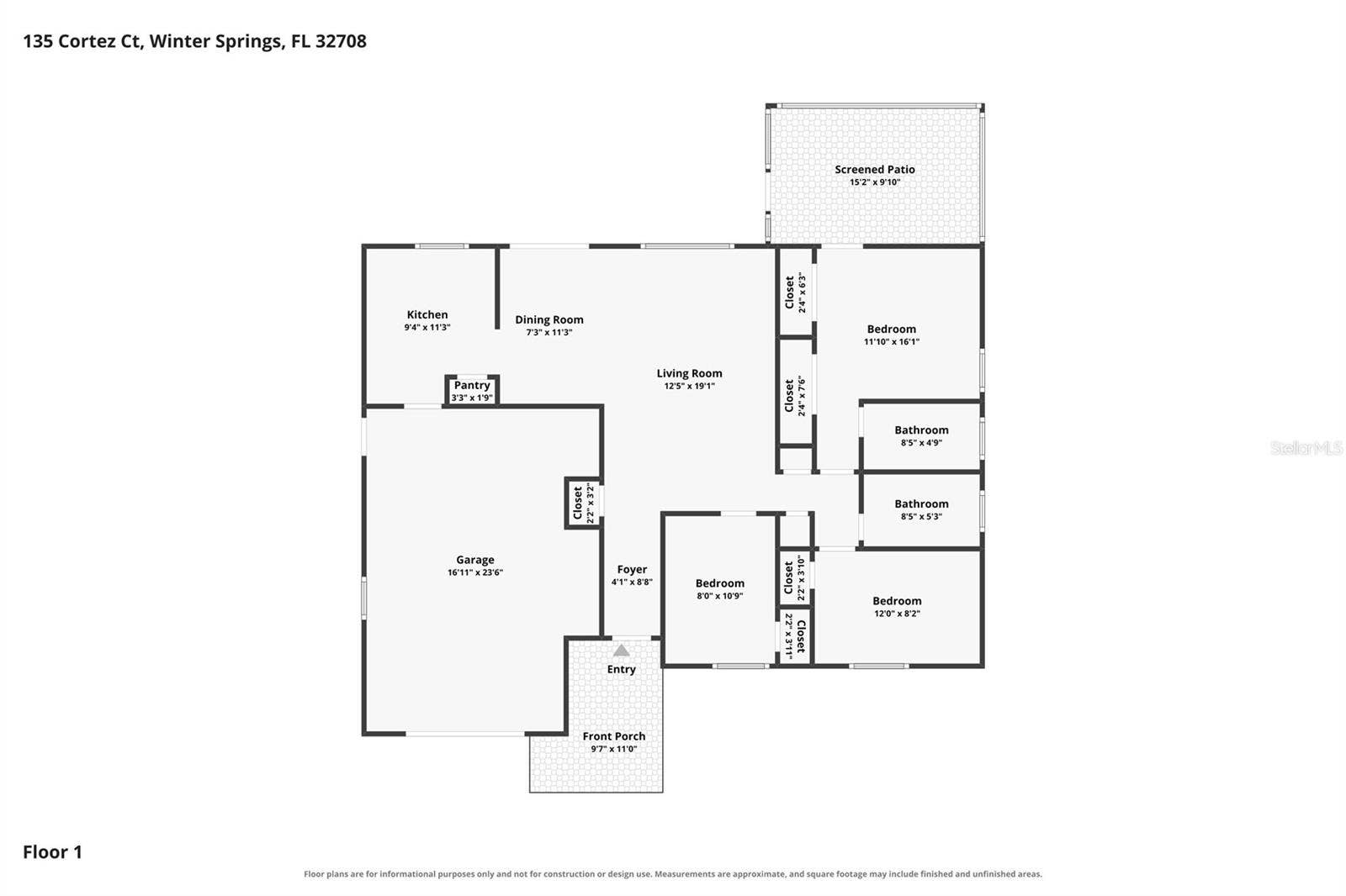 135 CORTEZ COURT, Winter Springs, FL 32708 135 Cortez_floorplan