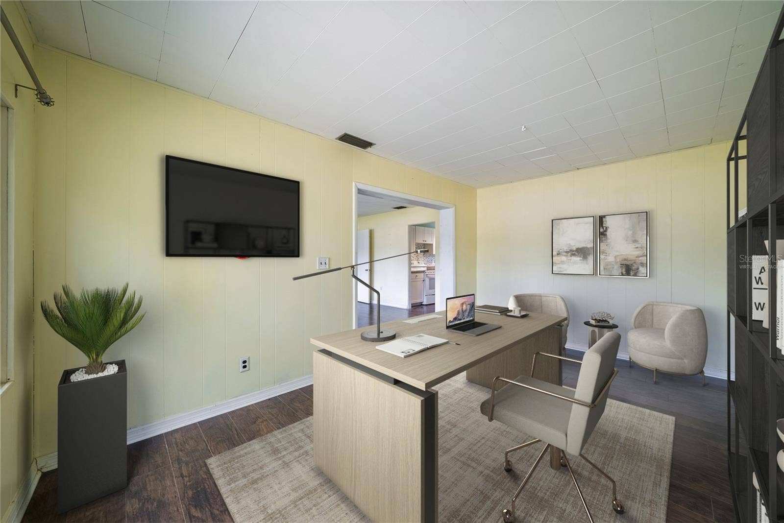 1622 TULANE STREET, Orlando, FL 32804 Den/office virtually staged.
