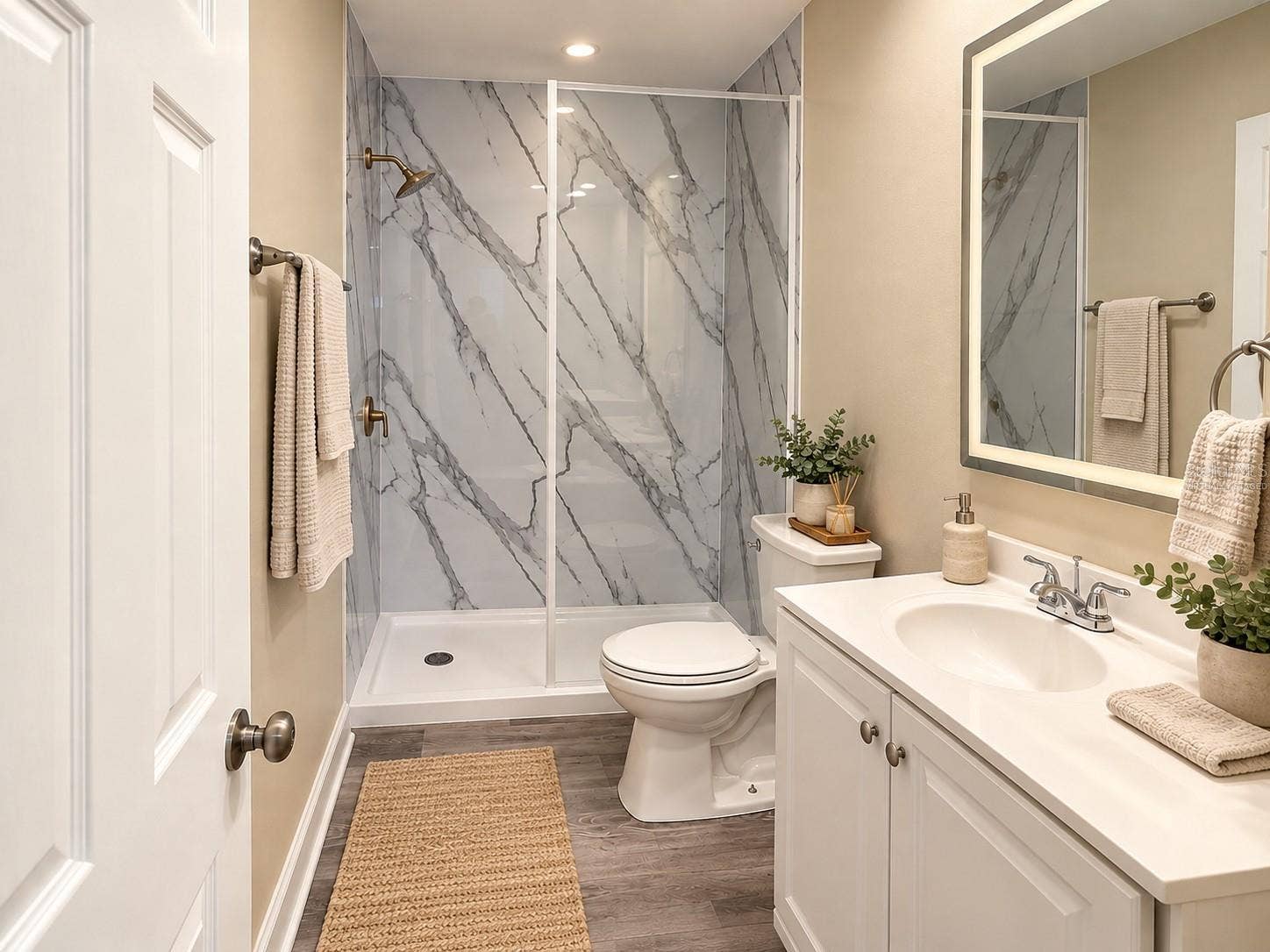 9533 86TH AVENUE, #9533, Seminole, FL 33777 Bathroom - virtually staged