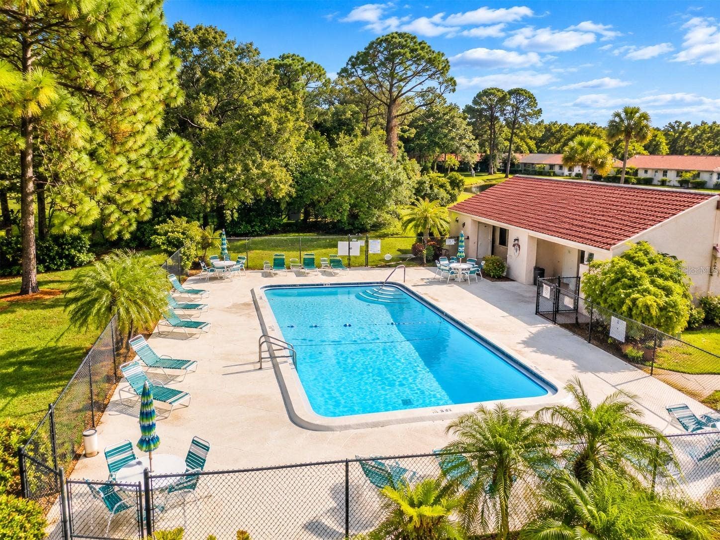 9533 86TH AVENUE, #9533, Seminole, FL 33777 Community Pool and club house - virtually enhanced