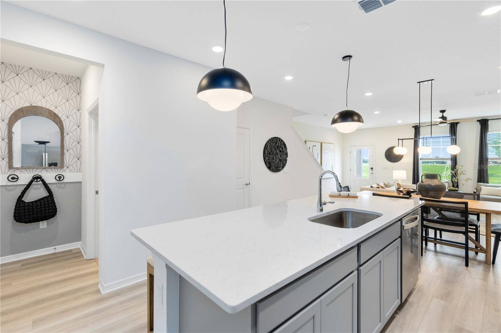 Model Home Design Only. Pictures and furnishings are for illustrative purposes only. Elevations, colors and options may vary. Furniture is for model home staging only.