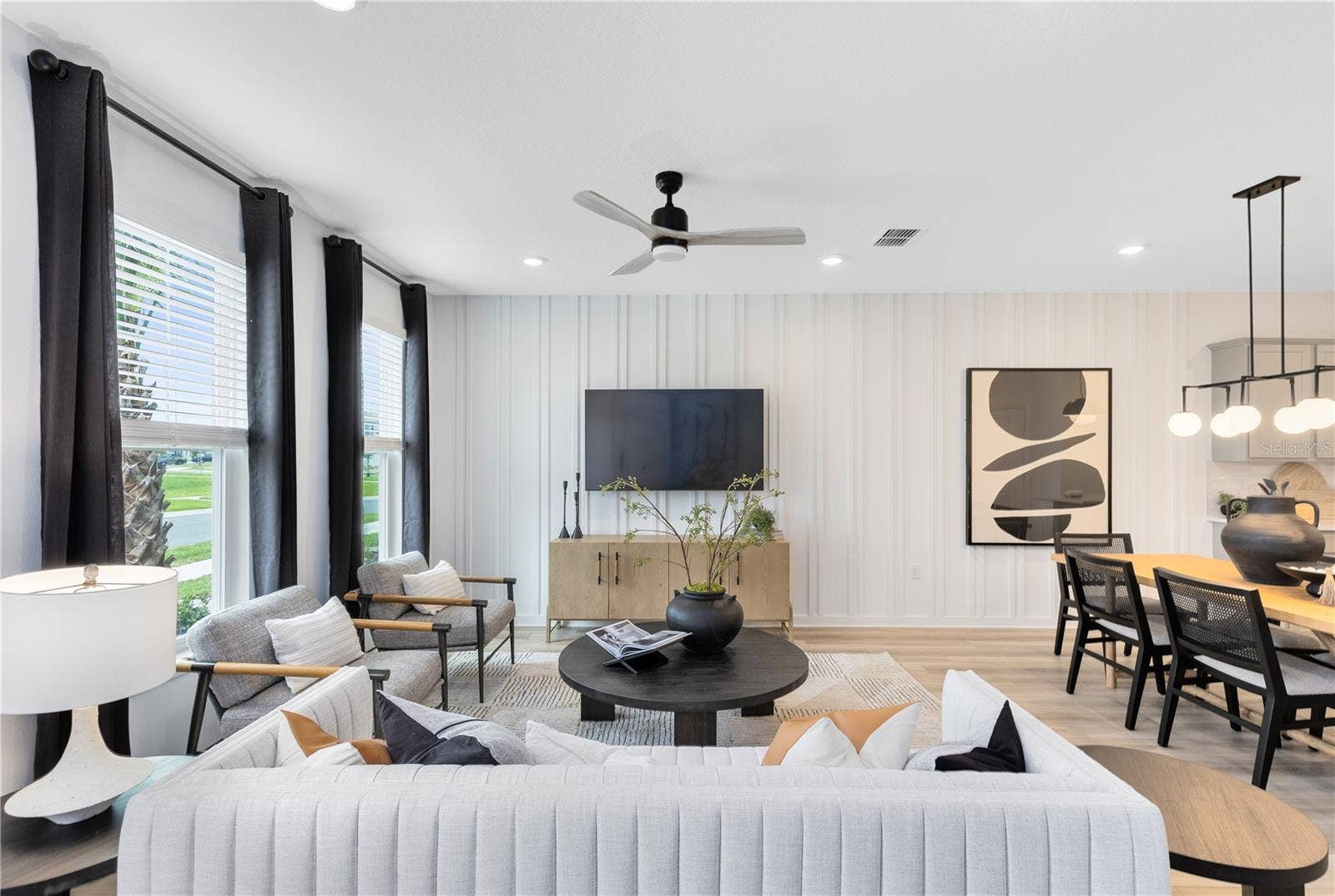 Model Home Design Only. Pictures and furnishings are for illustrative purposes only. Elevations, colors and options may vary. Furniture is for model home staging only.