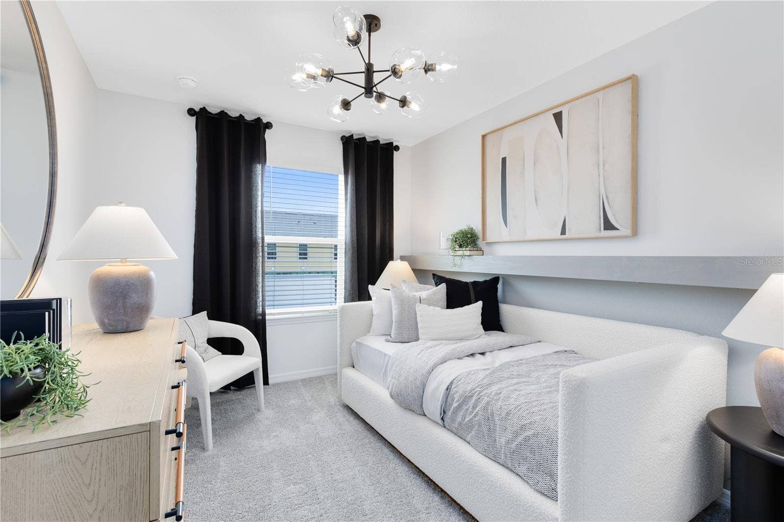 Model Home Design Only. Pictures and furnishings are for illustrative purposes only. Elevations, colors and options may vary. Furniture is for model home staging only.