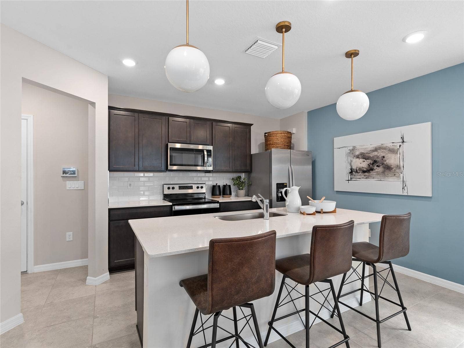 Model Home Design Only. Pictures and furnishings are for illustrative purposes only. Elevations, colors and options may vary. Furniture is for model home staging only.