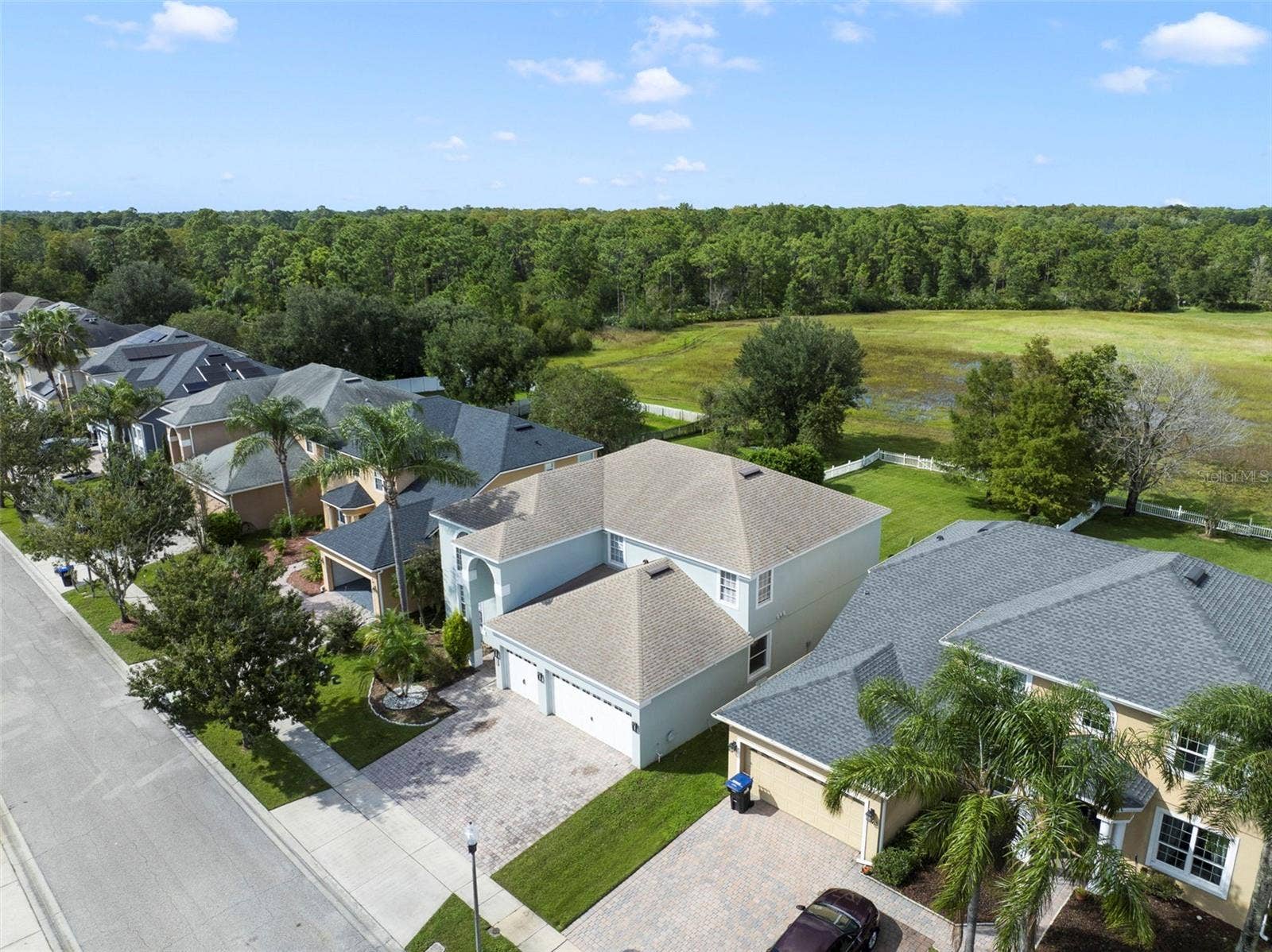 1557 AMARYLLIS CIRCLE, Orlando, FL 32825 Aerial view of the home.