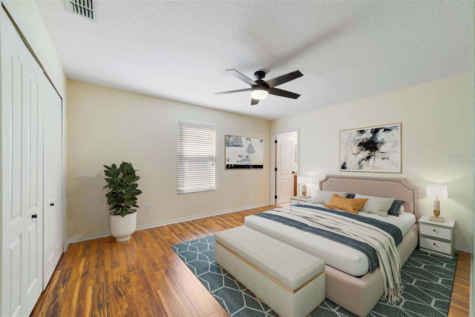 1557 AMARYLLIS CIRCLE, Orlando, FL 32825 Bedroom 2 provides the ideal space for a guest room, home office or hobby room. Virtually Staged