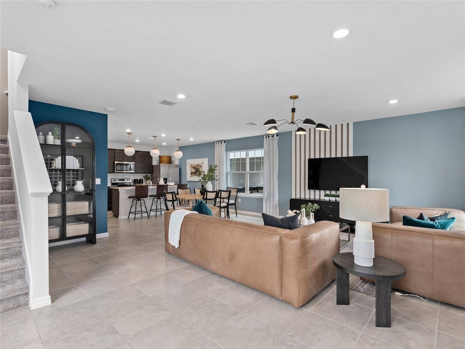 Model Home Design Only. Pictures and furnishings are for illustrative purposes only. Elevations, colors and options may vary. Furniture is for model home staging only.