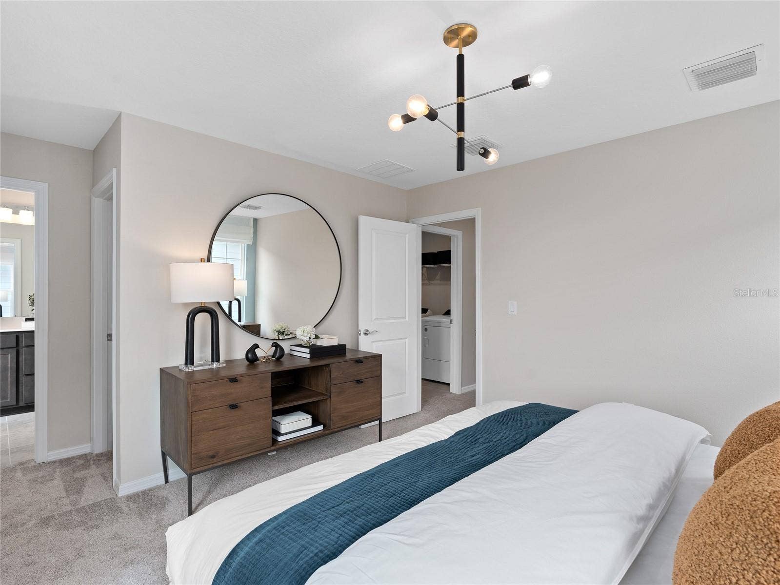 Model Home Design Only. Pictures and furnishings are for illustrative purposes only. Elevations, colors and options may vary. Furniture is for model home staging only.