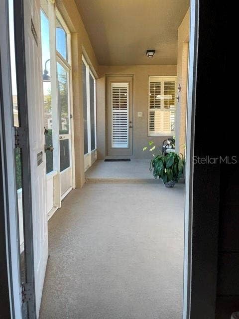 Dinning room leading out to breezeway