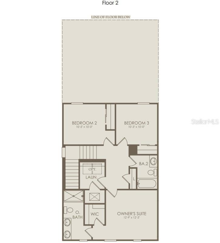 16735 SILVER BROOK WAY, Winter Garden, FL 34787 Floor Plan - Floor One Floor Plan - Floor Two