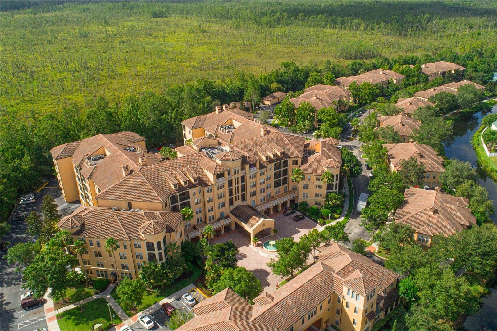 501 MIRASOL CIRCLE, #411, Celebration, FL 34747 Aerial View of Mirasol -Nature Preserve Borders the Community