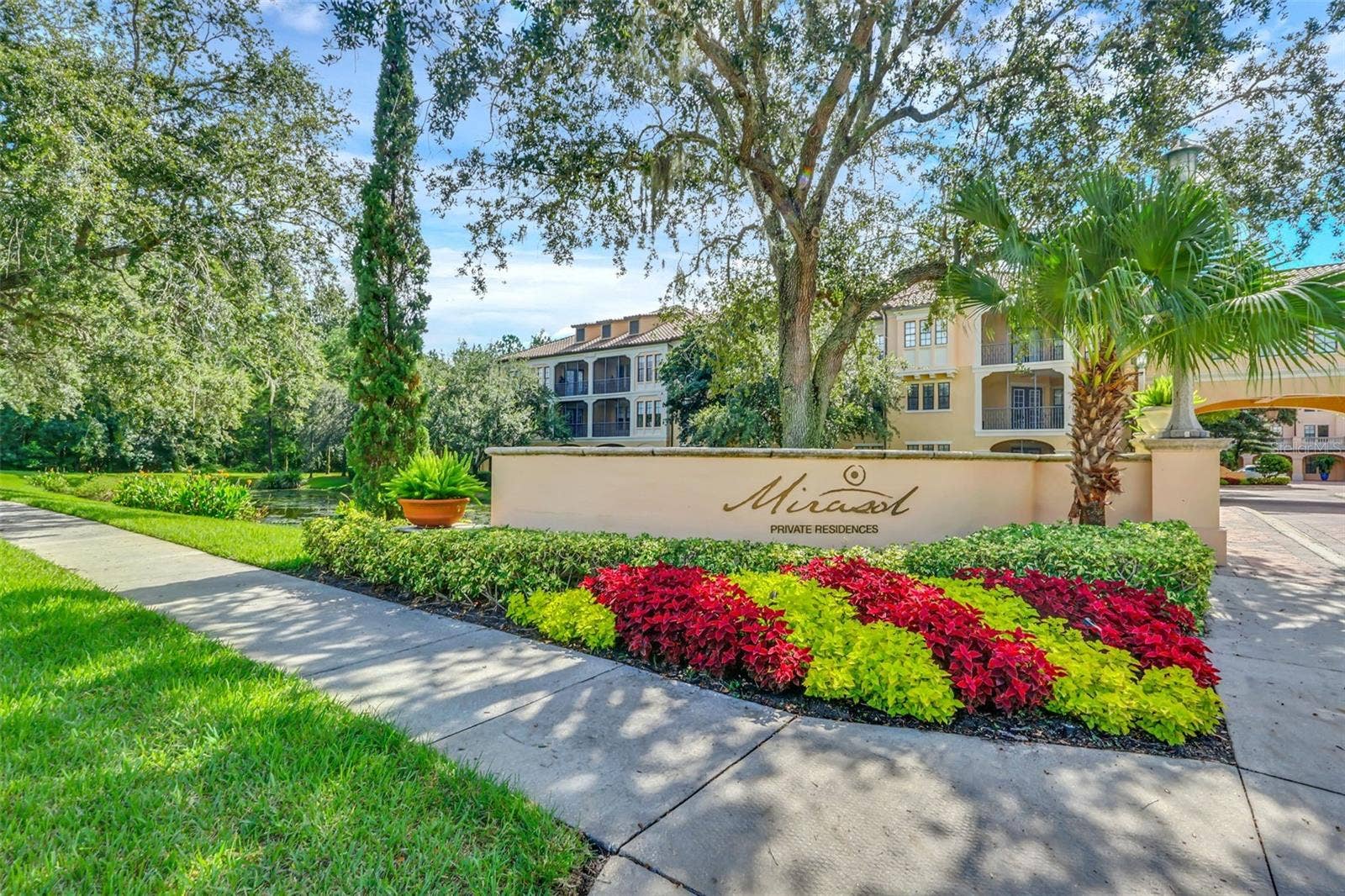 501 MIRASOL CIRCLE, #411, Celebration, FL 34747 Award Winning Mirasol Entrance