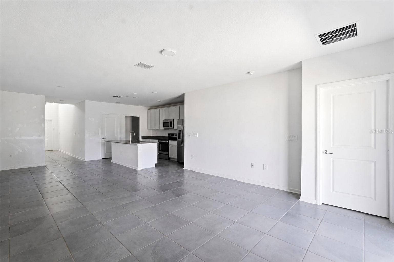 Open floor plan: Living/Kitchen/Dining area
