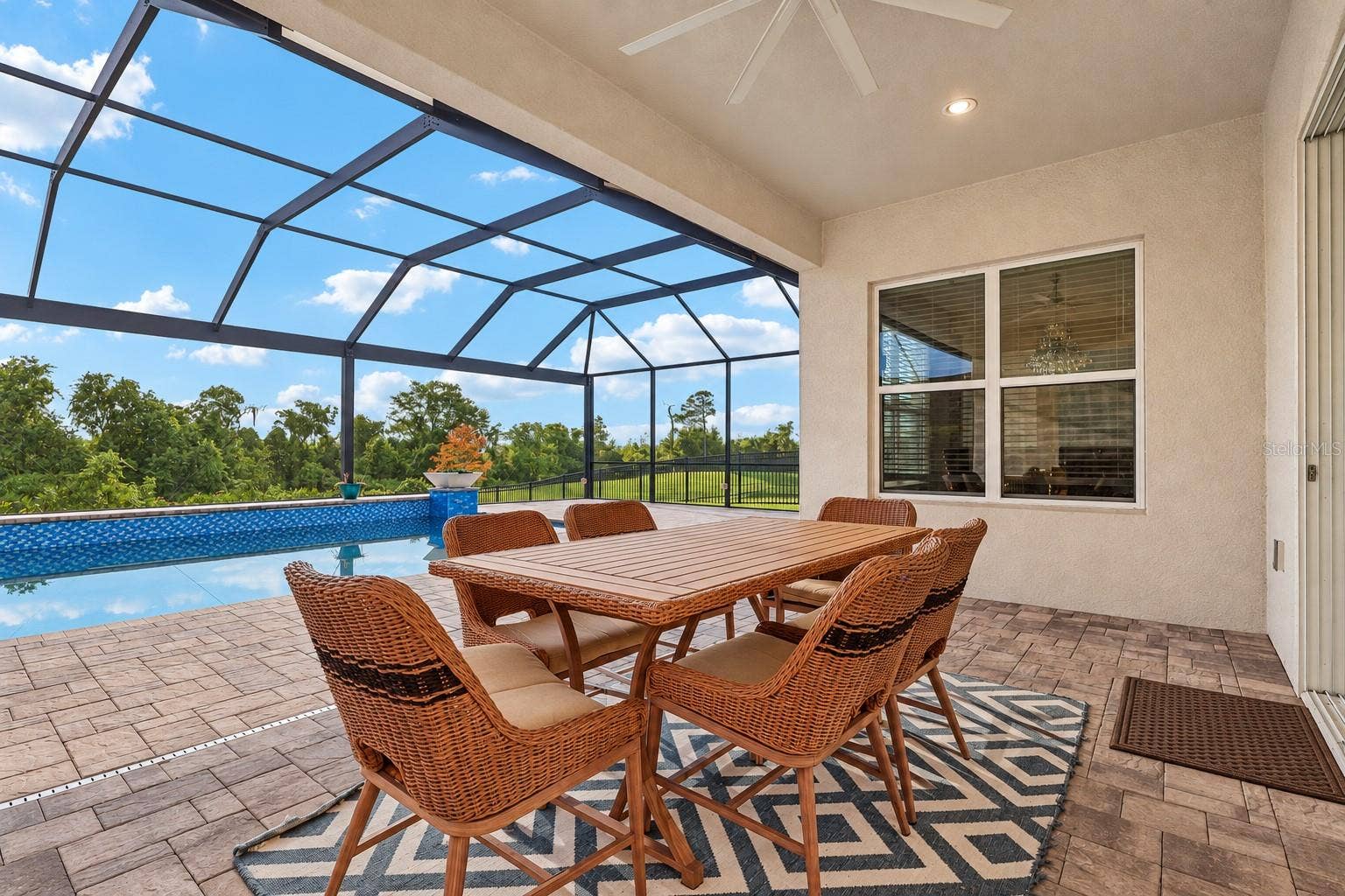15646 SWEET LEMON WAY, Winter Garden, FL 34787 Covered Lanai.