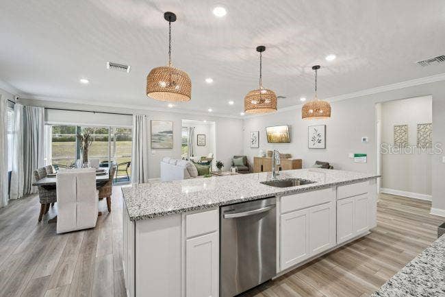 Model home - actual features may vary.