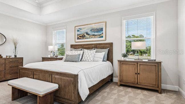 Model home - actual features may vary.