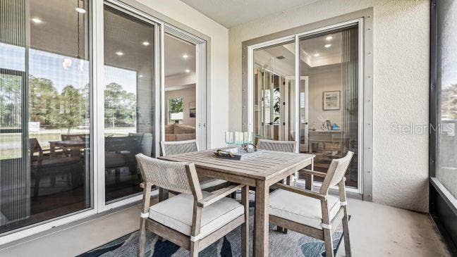 Model home - actual features may vary.