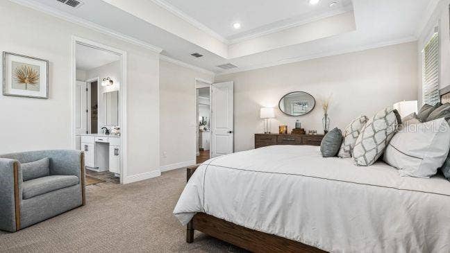 Model home - actual features may vary.