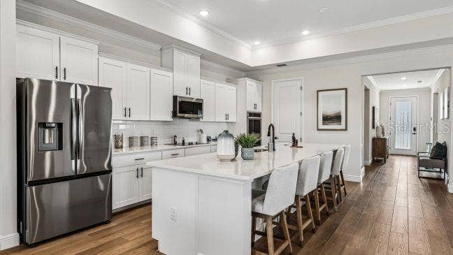 Model home - actual features may vary.