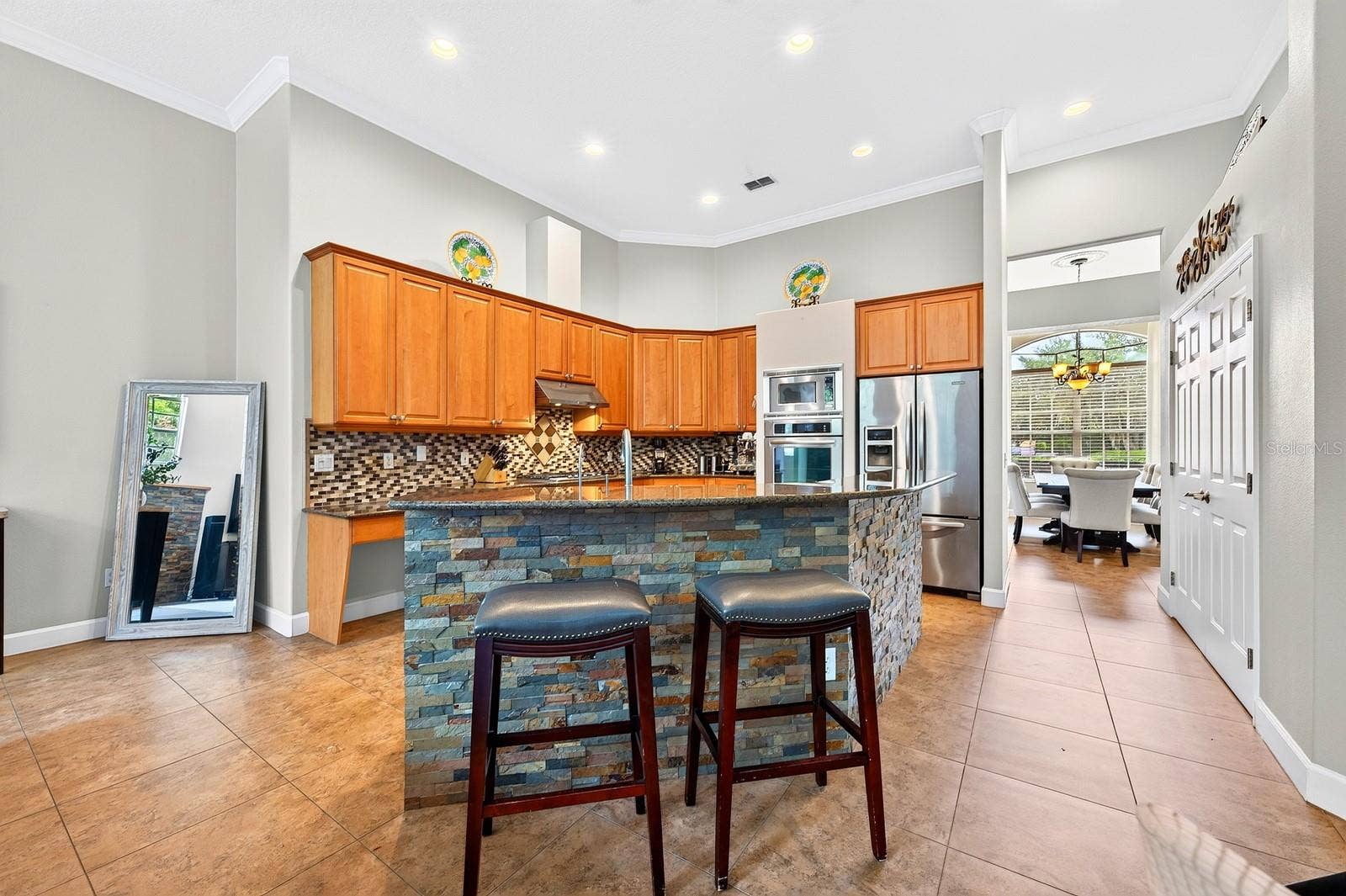 609 VIANA COURT, Winter Springs, FL 32708 Open kitchen serves as the heart of the home.
