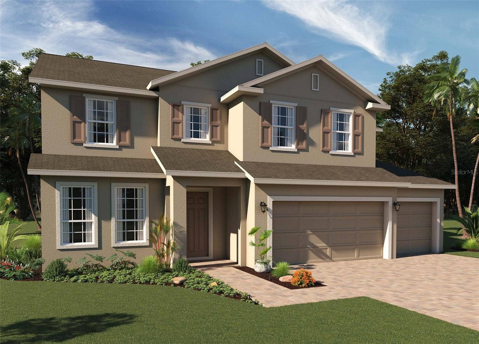 7028 ROLLING GARDENS LOOP, Groveland, FL 34736 Front Exterior Rendering