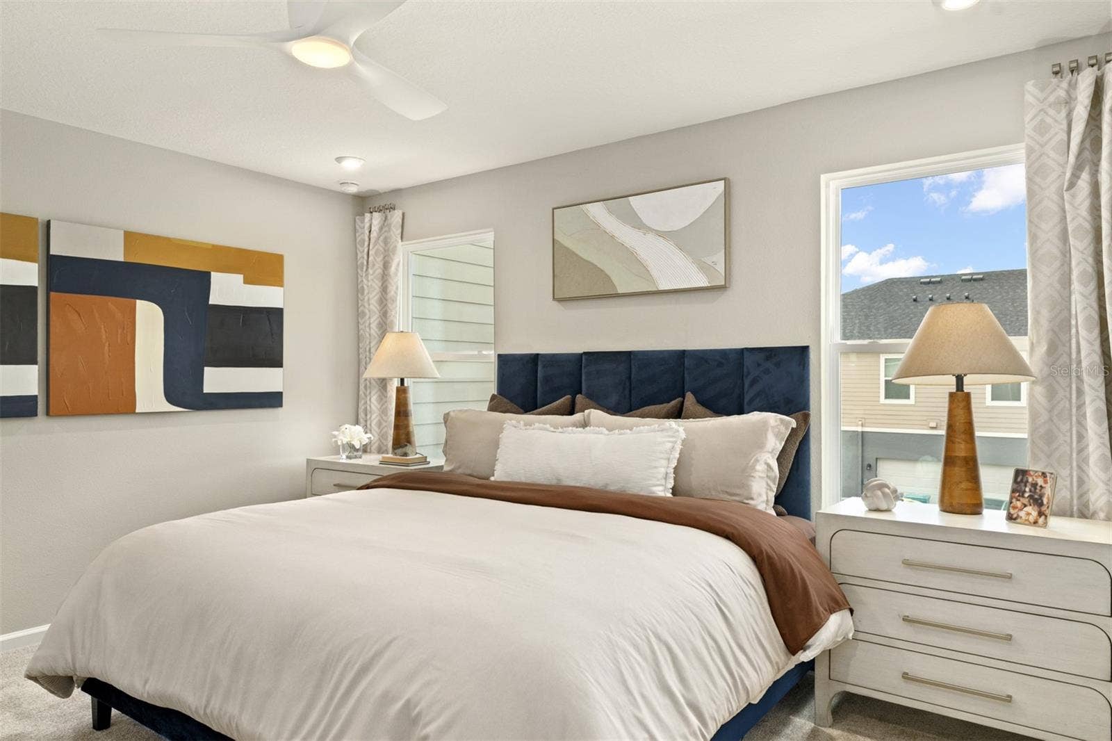 Meridian Parks Aurora Model Primary Bedroom