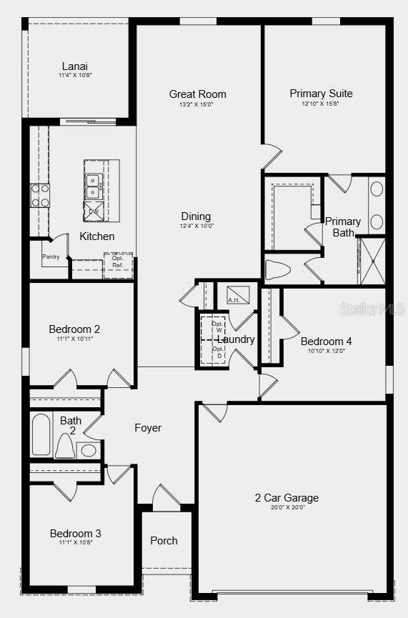 5326 LOGGIA LANE, Kissimmee, FL 34758 Additional Highlights Include: all appliances included, and window blinds throughout the home.