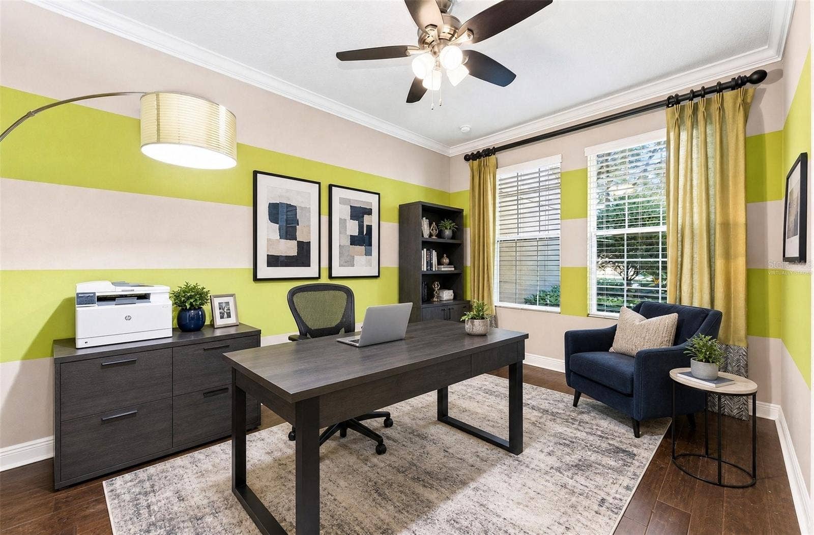 4443 PINE GOLD AVENUE, Apopka, FL 32712 Dedicated office space. Virtually Staged.