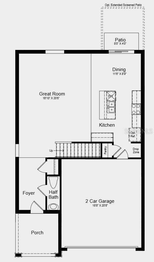Additional Highlights Include: laundry package, refrigerator, and 2" faux blinds throughout.